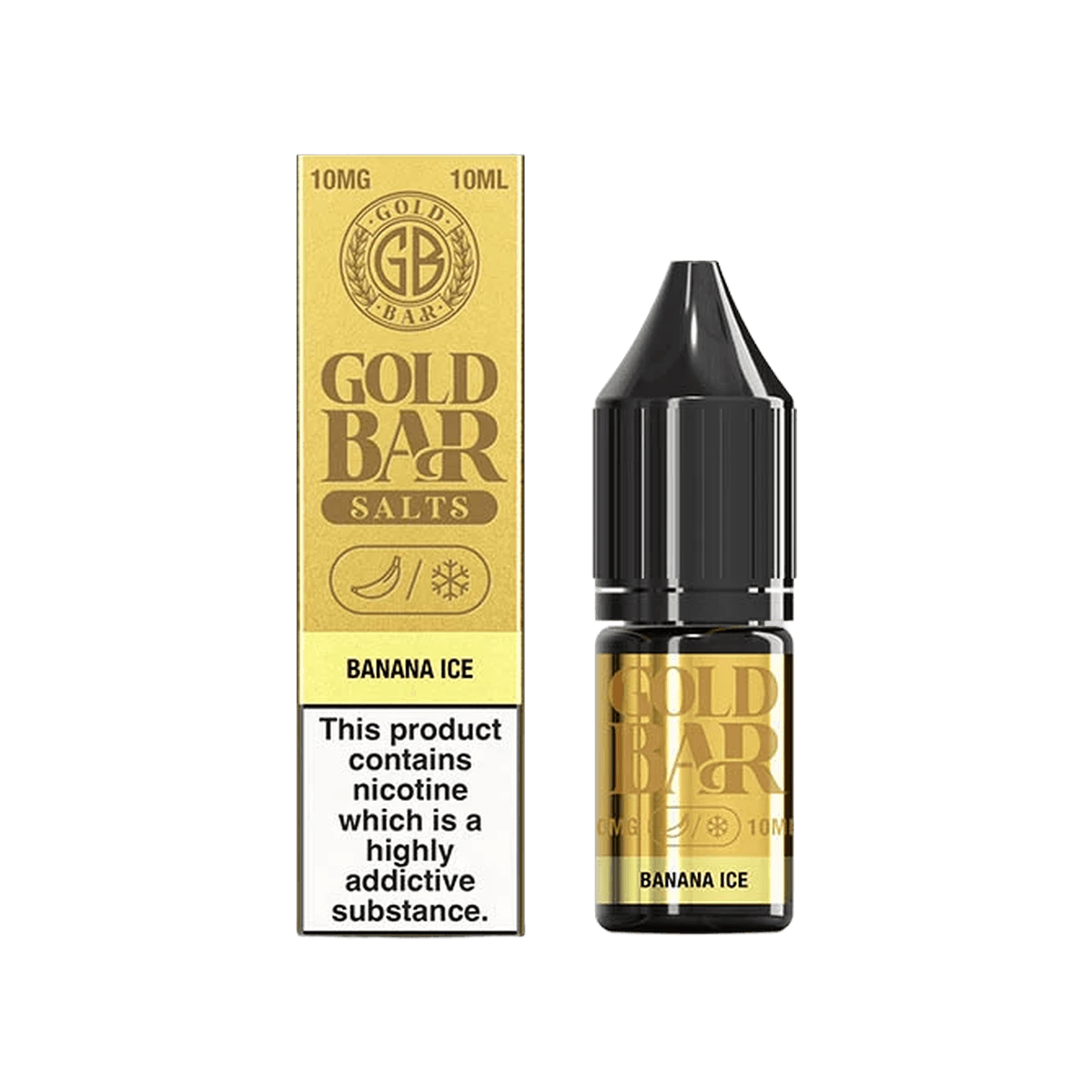 Banana Ice Gold Bar Nic Salt