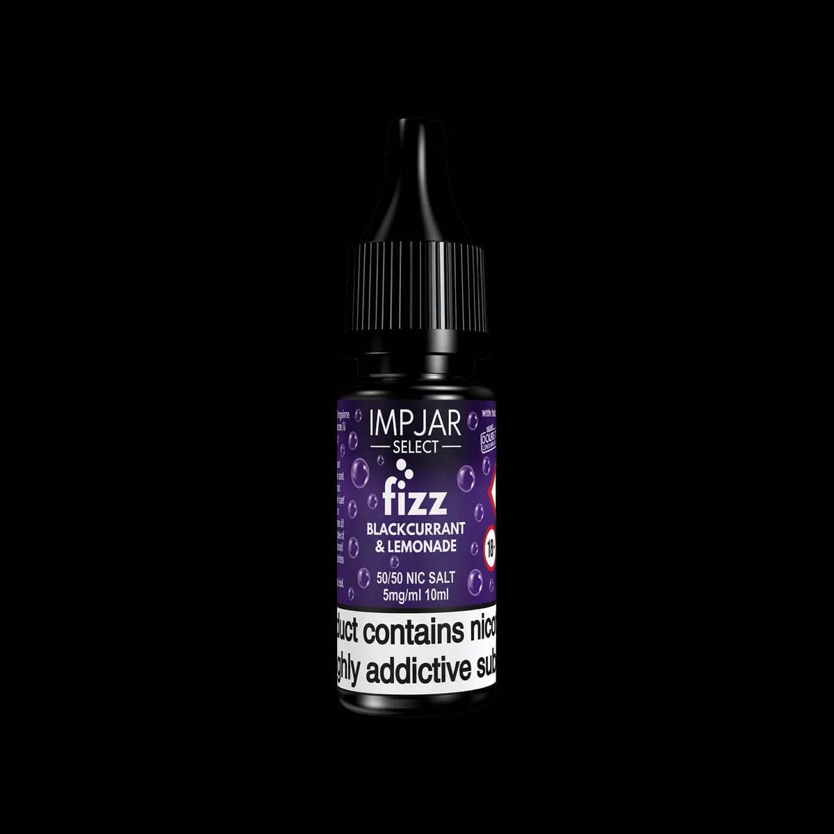 Blackcurrant & Lemonade Nic Salt E-Liquid by Imp Jar Select