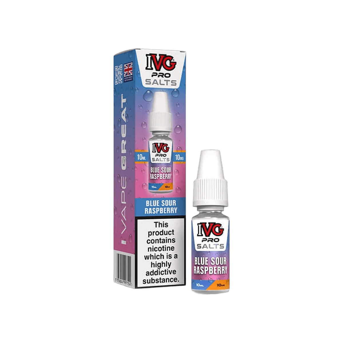 Blue Sour Raspberry E-Liquid by IVG Pro Salts
