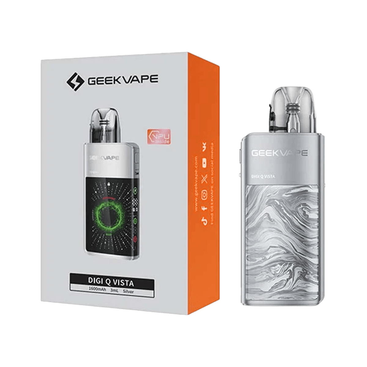 Silver Geekvape E-Liquid
