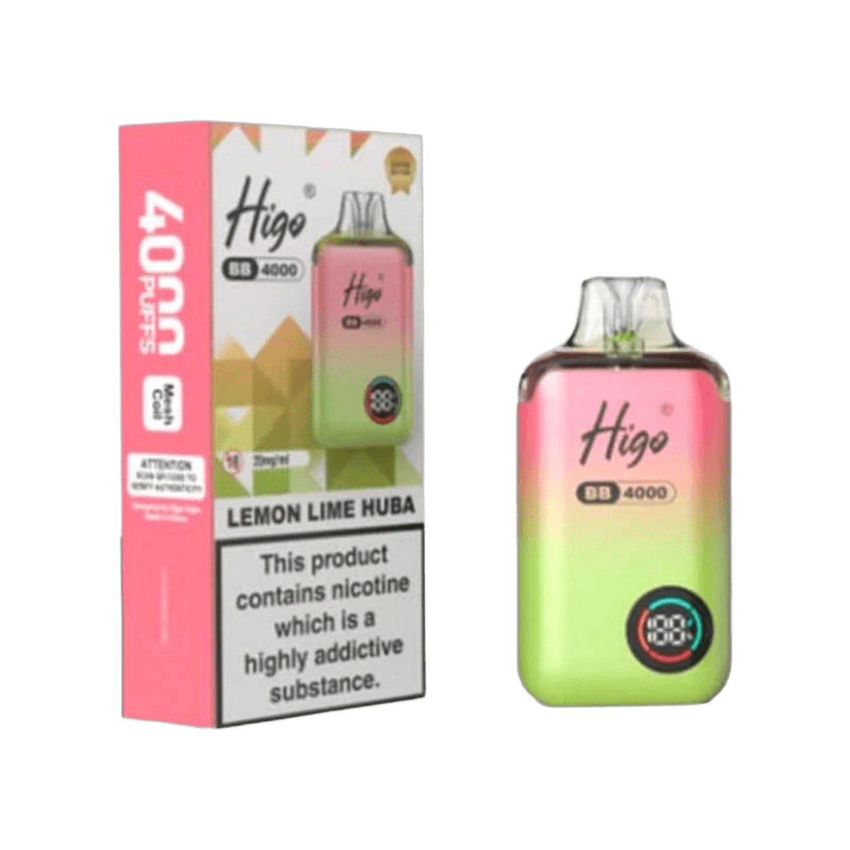 Lemon Lime Huba Higo E-Liquid