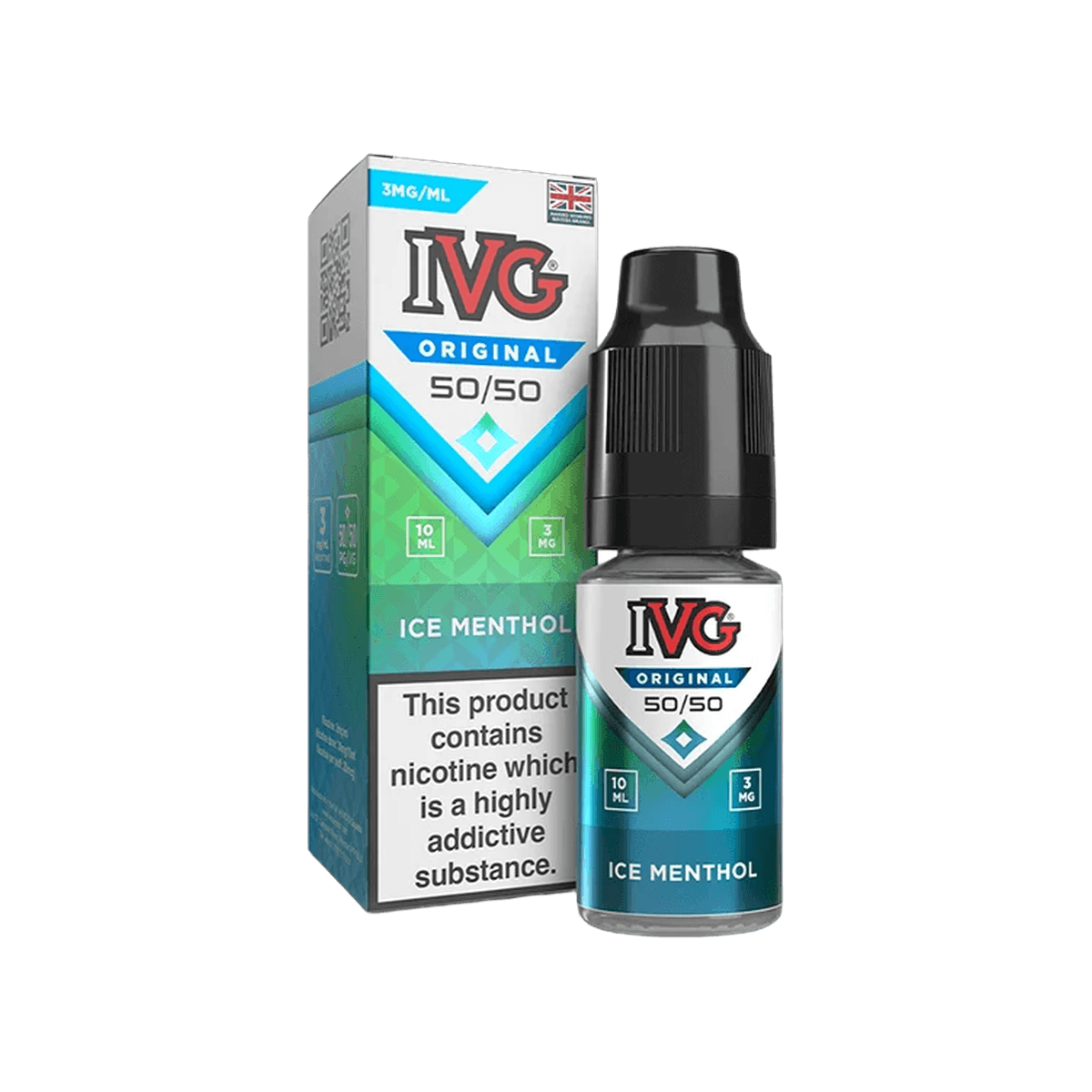 Ice Menthol E-Liquid by IVG 50/50
