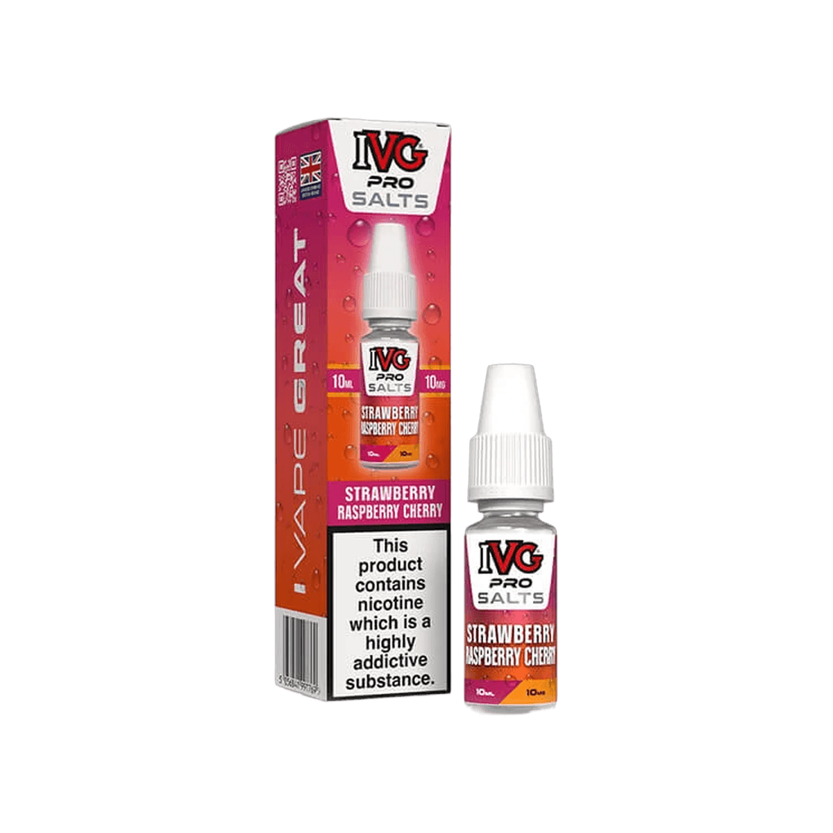 Strawberry Raspberry Cherry E-Liquid by IVG Pro Salts