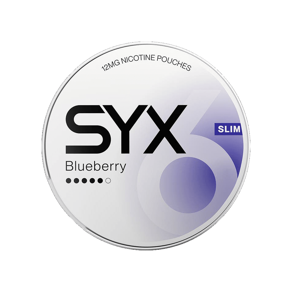 SYX 2.0 Blueberry Nicotine Pouches tin