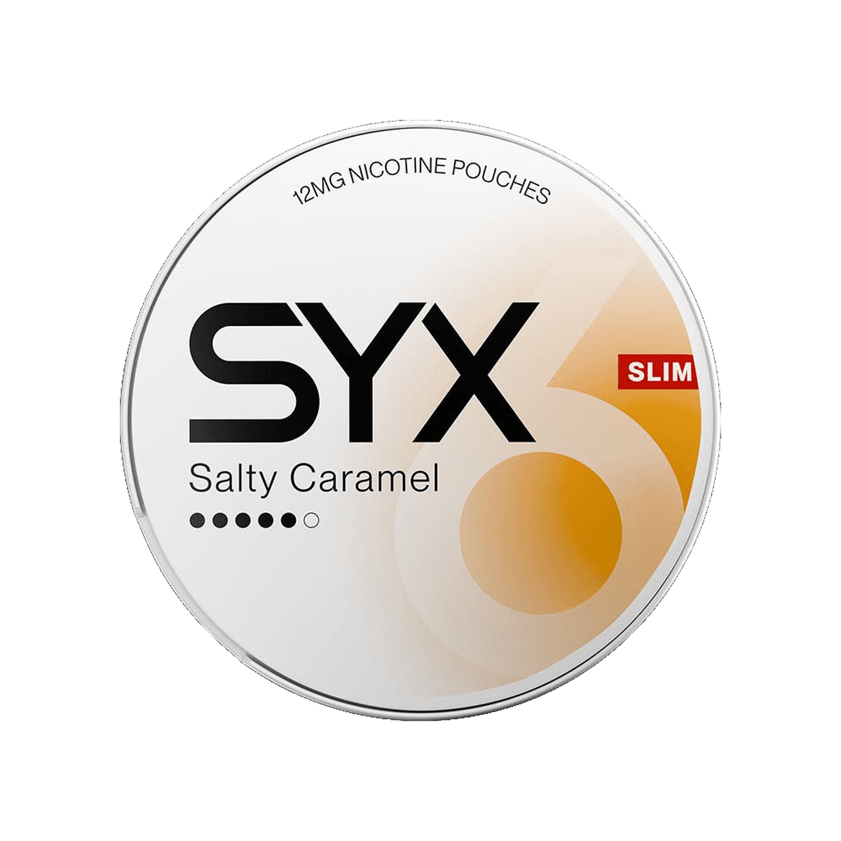 SYX 2.0 Salty Caramel Nicotine Pouches tin