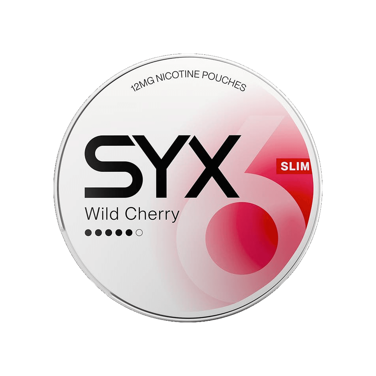 SYX 2.0 Wild Cherry Nicotine Pouches tin