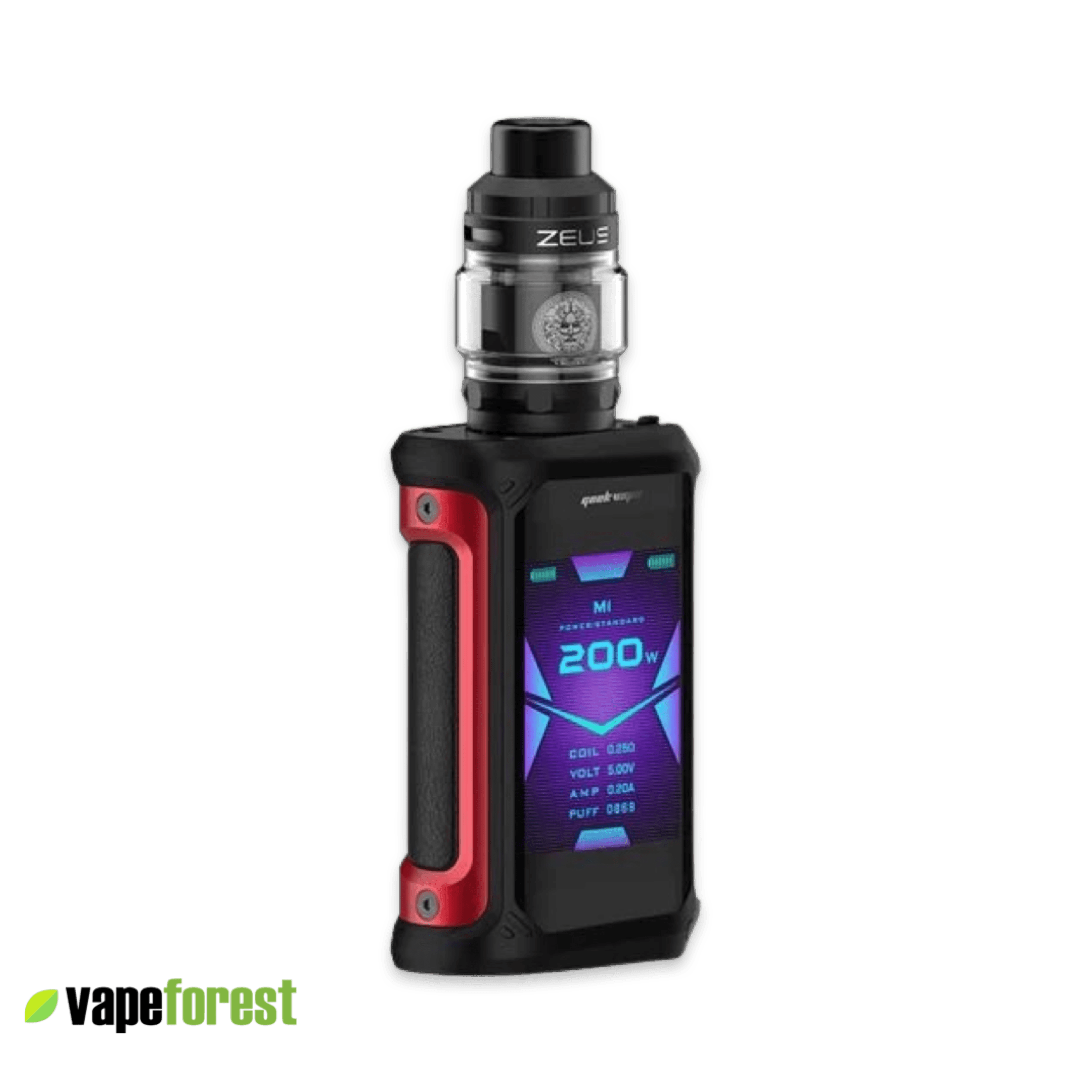 Aegis X Zeus GeekVape Red and Black Colour