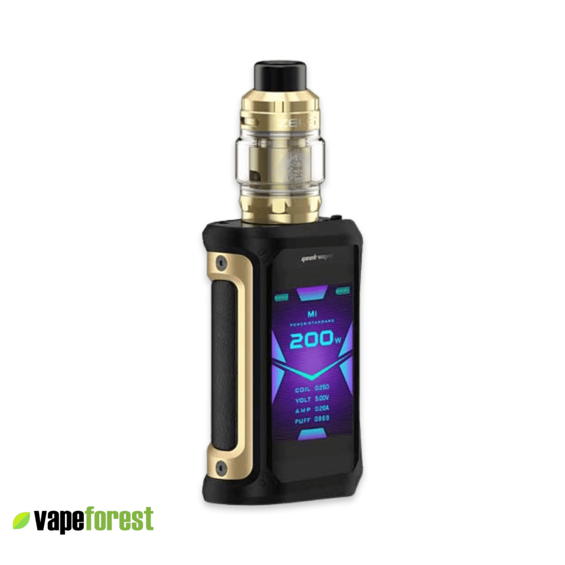 Aegis X Zeus GeekVape Gold and black Colour