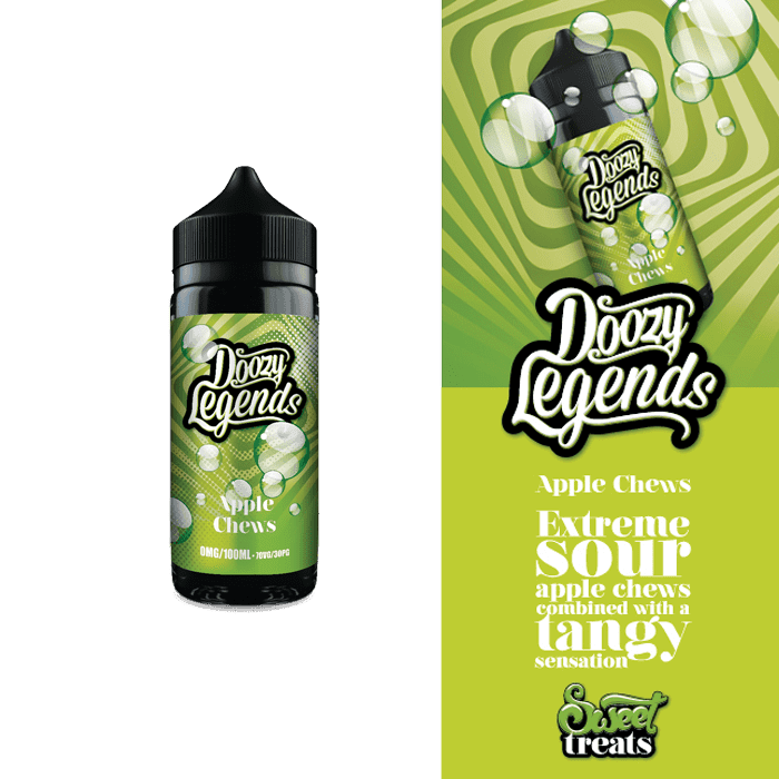Apple Chew by Doozy Legends - 100ml Shortfill E-liquid