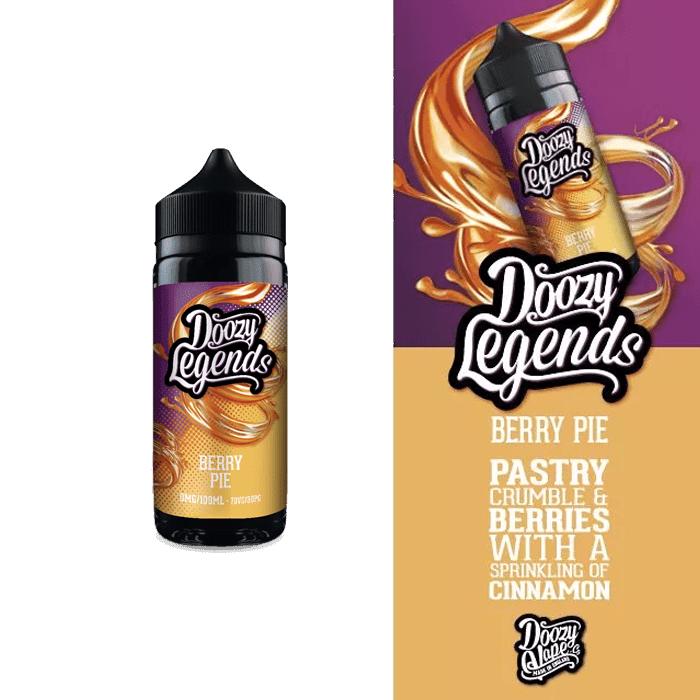 Berry Pie by Doozy Legends - 100ml Shortfill E-liquid