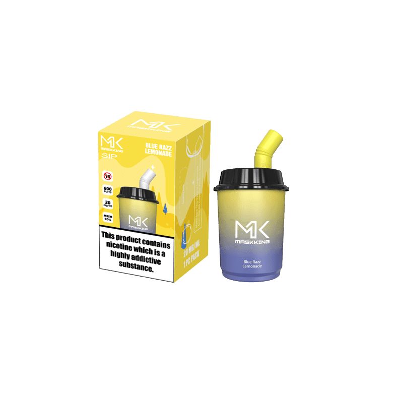 Maskking SIP MK Juice Disposable Vape Blue Razz