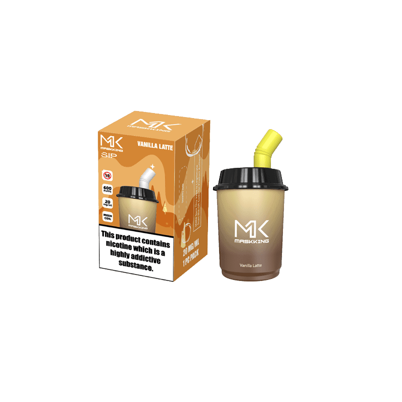 Maskking SIP MK Juice Disposable Vape Vanilla latte