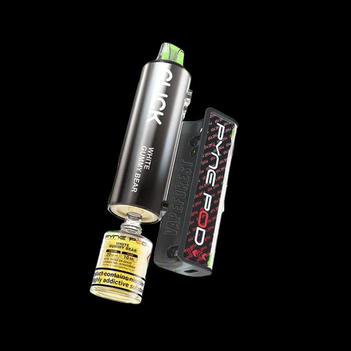 Pyne Pod Click 10000 White Gummy Bear