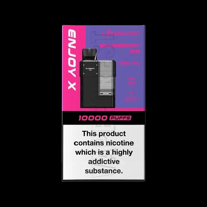 enjoy X 10000 Prefilled Pod Blueberry Ice