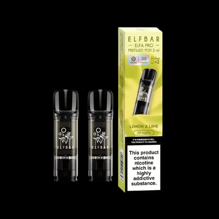 Elf Bar Elfa Pro Prefilled Pod - Lemon Lime