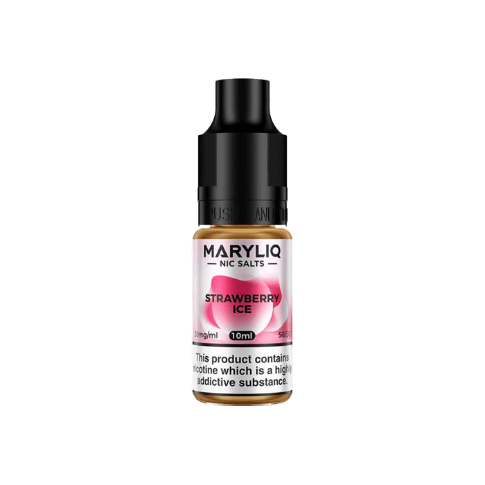 Strawberry Ice Nic Salt E-Liquid by Lost Mary Maryliq