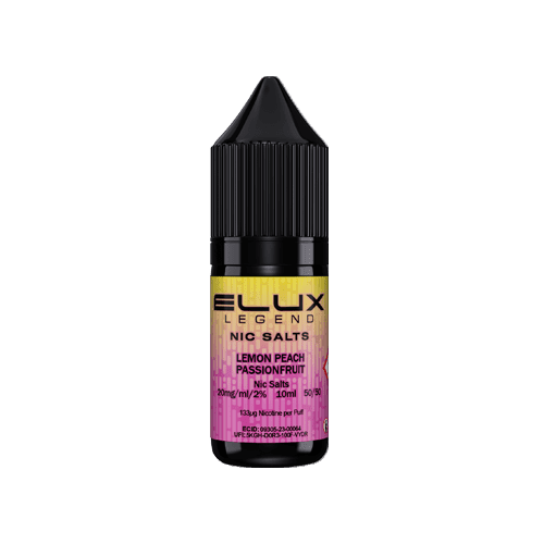 Lemon Peach Passionfruit by Elux Legend - 10ml E-liquid