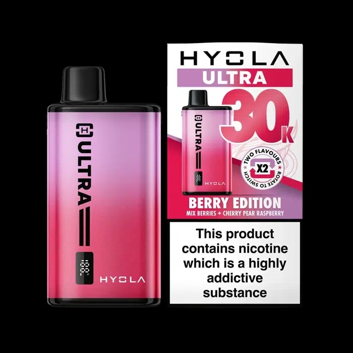 Hyola Ultra 30K Prefilled Pod Kit - Berry Edition - Disposable Vapes