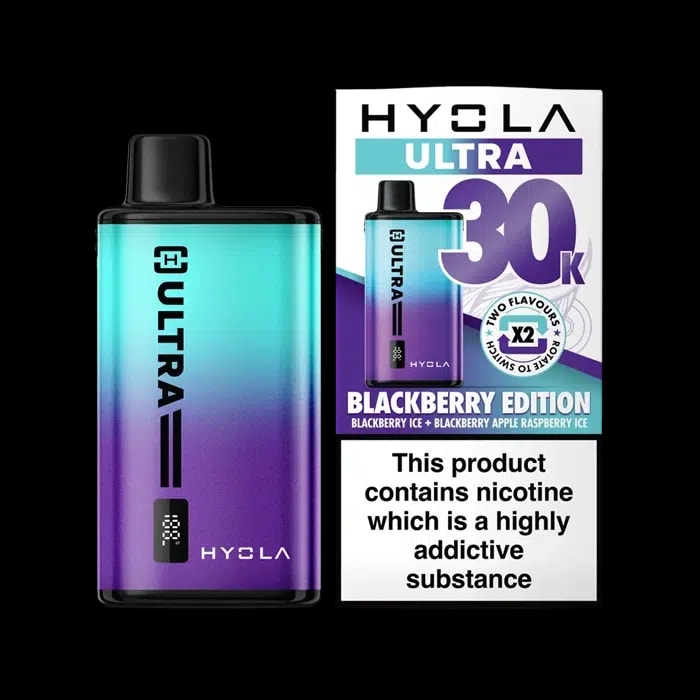 Hyola Ultra 30K Prefilled Pod Kit - Blackberry Edition - Disposable Vapes