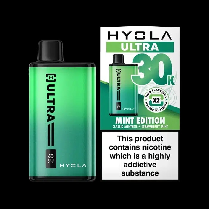 Hyola Ultra 30K Prefilled Pod Kit - Mint Edition - Disposable Vapes