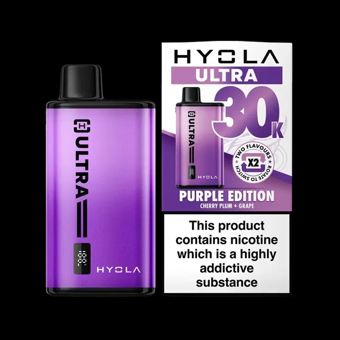 Hyola Ultra 30K Prefilled Pod Kit - Purple Edition - Disposable Vapes