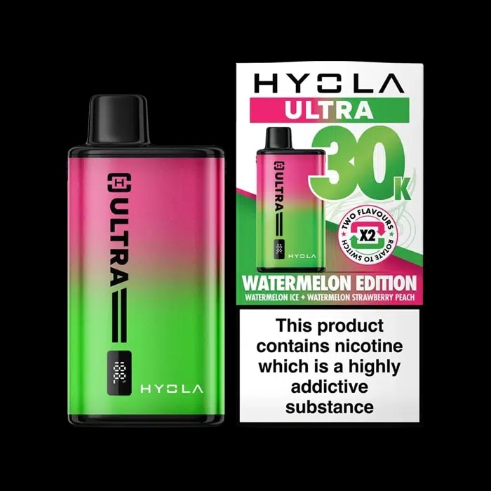 Hyola Ultra 30K Prefilled Pod Kit - Watermelon Edition - Disposable Vapes