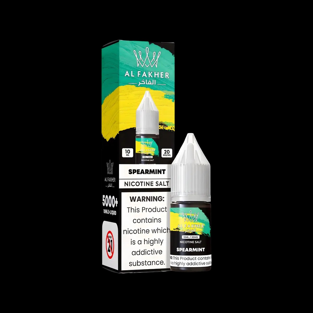 Spearmint-Al-Fakher-Nic-Salt-E-Liquid-10ml