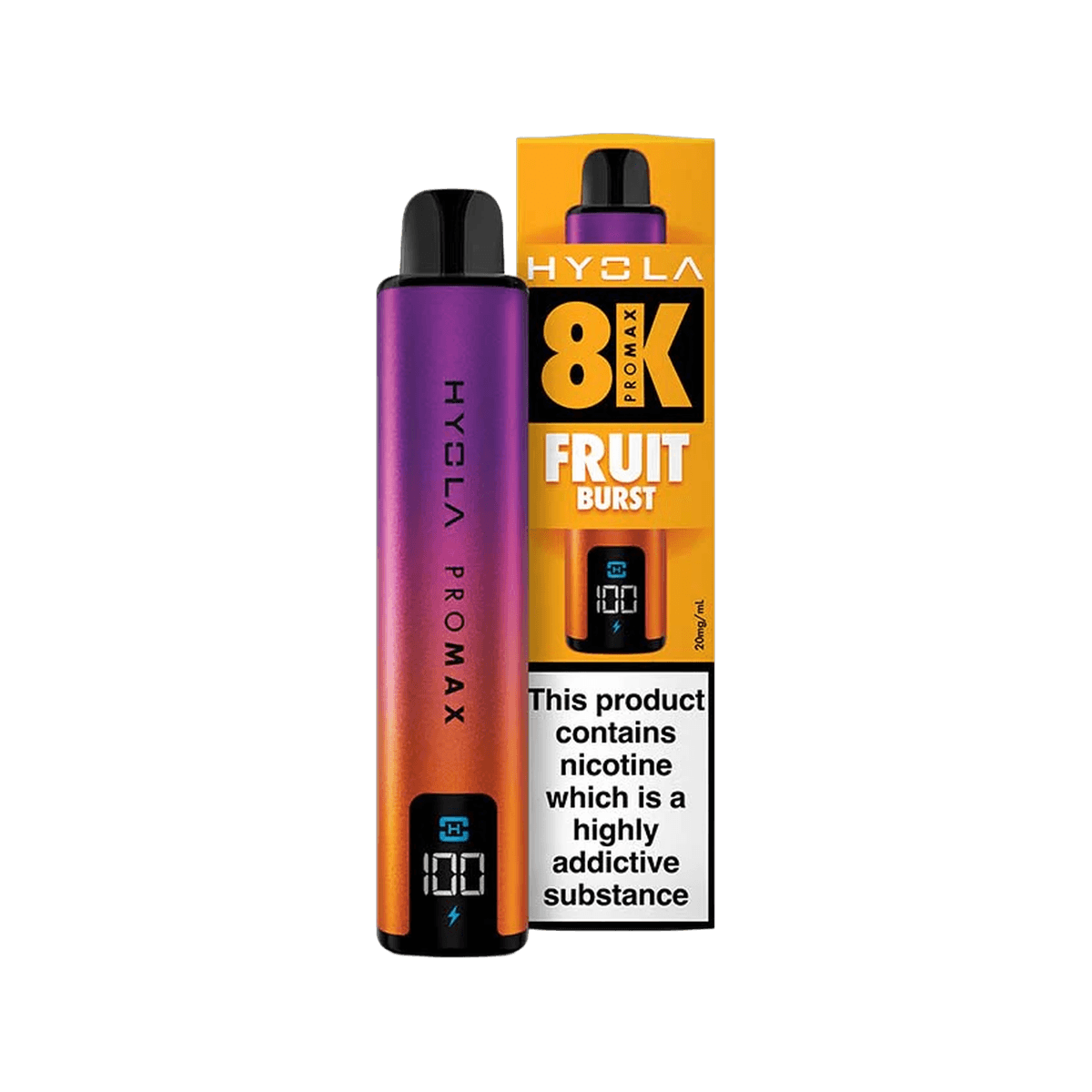 Hyola Pro Max 8K Vape Kit - Fruit Burst - Beginner Vape Kits