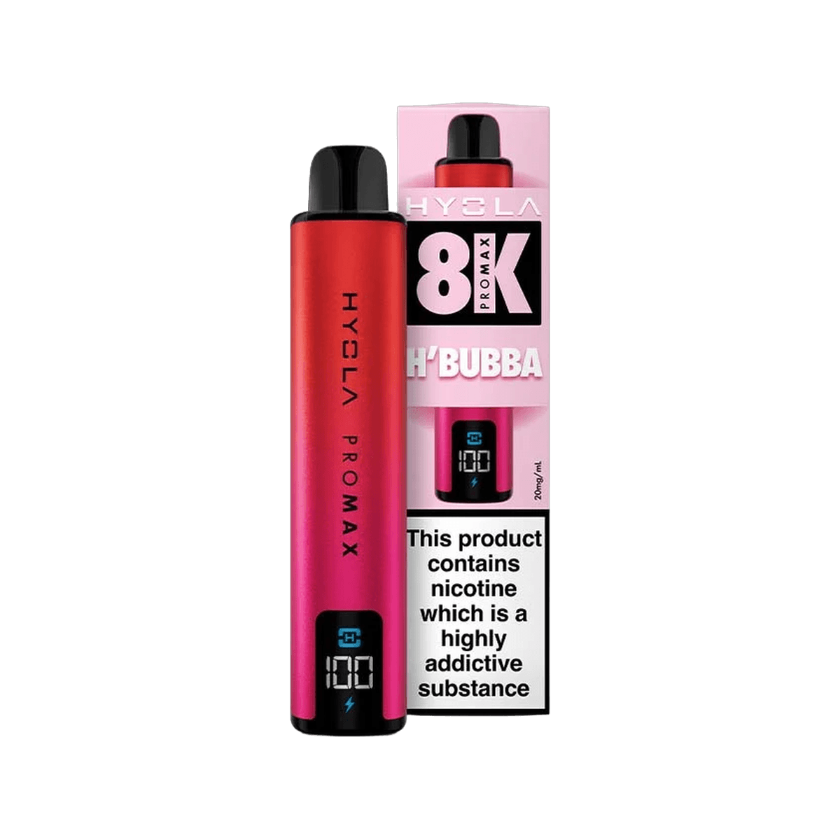 Hyola Pro Max 8K Vape Kit - H Bubba - Beginner Vape Kits