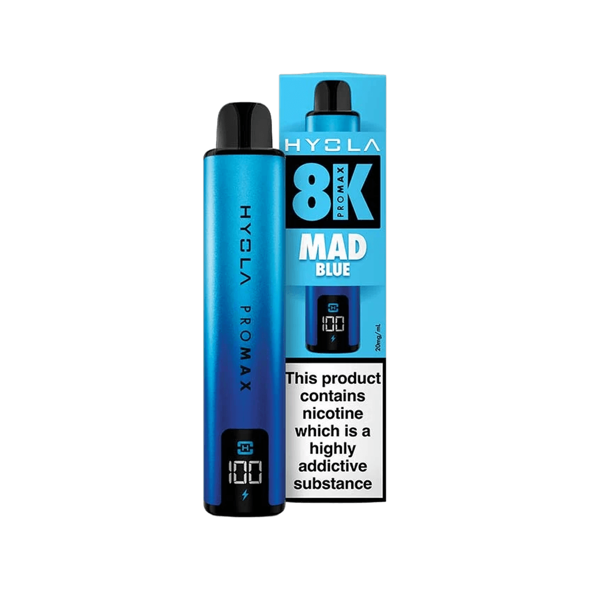 Hyola Pro Max 8K Vape Kit - Mad Blue - Beginner Vape Kits