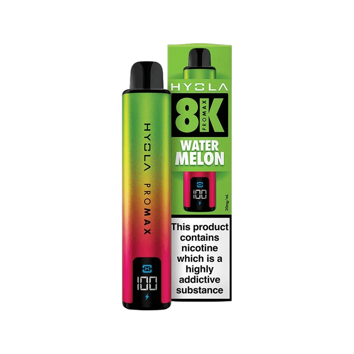Hyola Pro Max 8K Vape Kit - Watermelon - Beginner Vape Kits