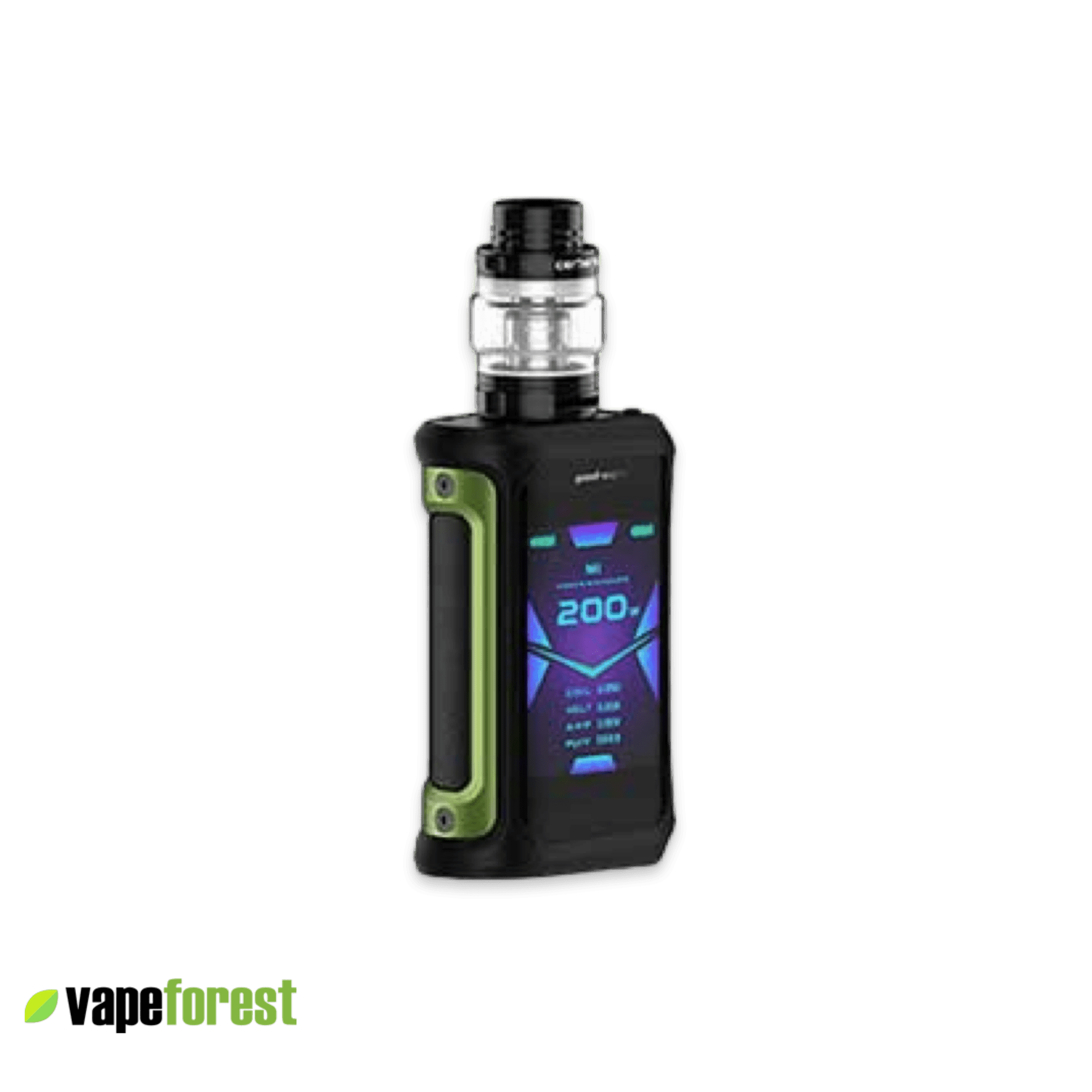 Aegis X TC GeekVape Green Black Colour