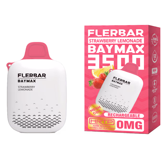 Flerbar Baymax pink 2