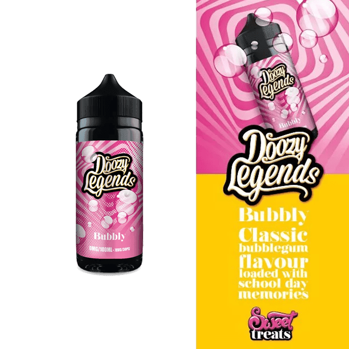 Bubbly by Doozy Legends - 100ml Shortfill E-liquid