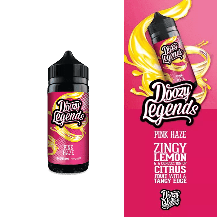 Pink Haze by Doozy Legends - 100ml Shortfill E-liquid