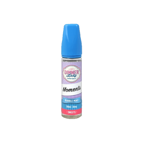 Bubble Mint by Dinner Lady Moments - 50ml Shortfill E-liquid