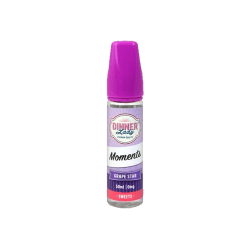 Grape Star by Dinner Lady Moments - 50ml Shortfill E-liquid
