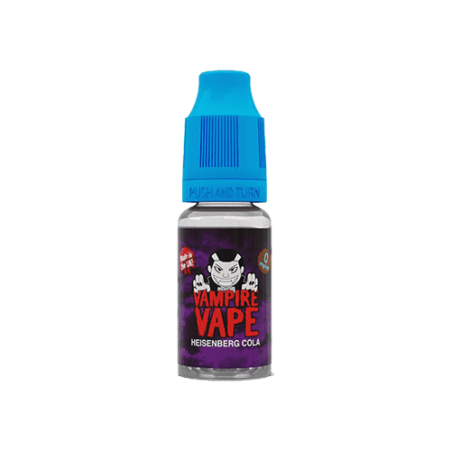 Heisenberg Cola by Vampire Vape 10ml E-liquid - 0mg E-Liquid
