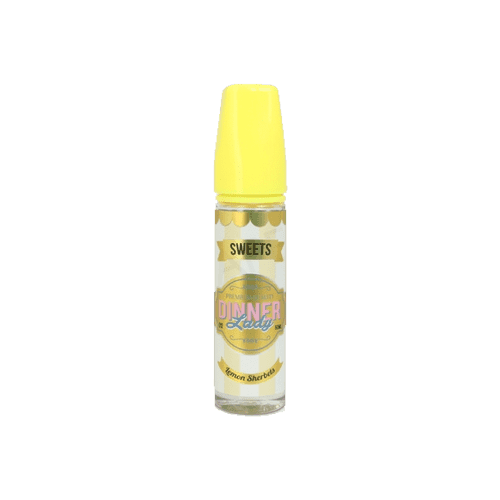 Lemon Sherbets by Dinner Lady Sweets - 50ml Shortfill E-liquid - 0mg E-Liquid