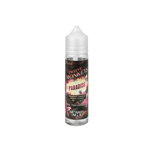 Paradise by Twelve Monkeys Oasis - 50ml Shortfill E-liquid - E-Liquids
