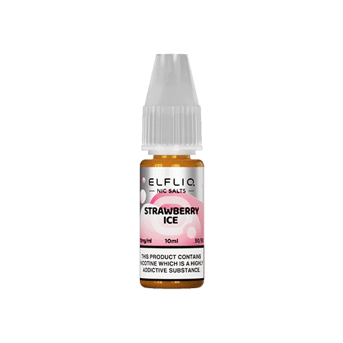 Strawberry Ice Elfliq by Elf Bar - 10ml Nic Salt E-liquid - E-Liquids