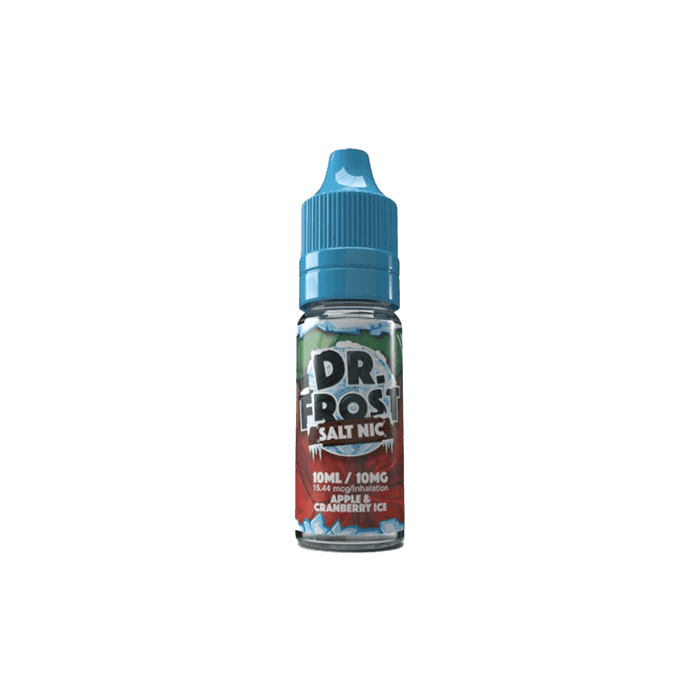 Apple and Cranberry Ice by Dr Frost 10ml Nic Salt E-liquid - 10mg E-Liquid