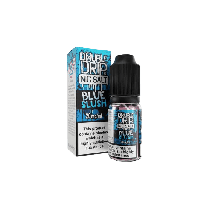 Blue Slush by Double Drip –10ml Nic Salt E-liquid