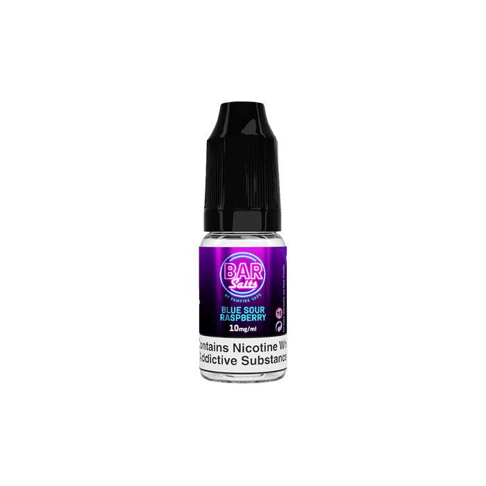 Blue Sour Raspberry by Vampire Vape Bar Salt 10ml Nic Salt E-liquid - 10mg E-Liquid