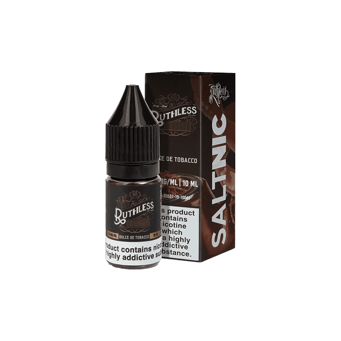 Dulce De Tobacco by Ruthless 10ml Nic Salt E-liquid - E-Liquids