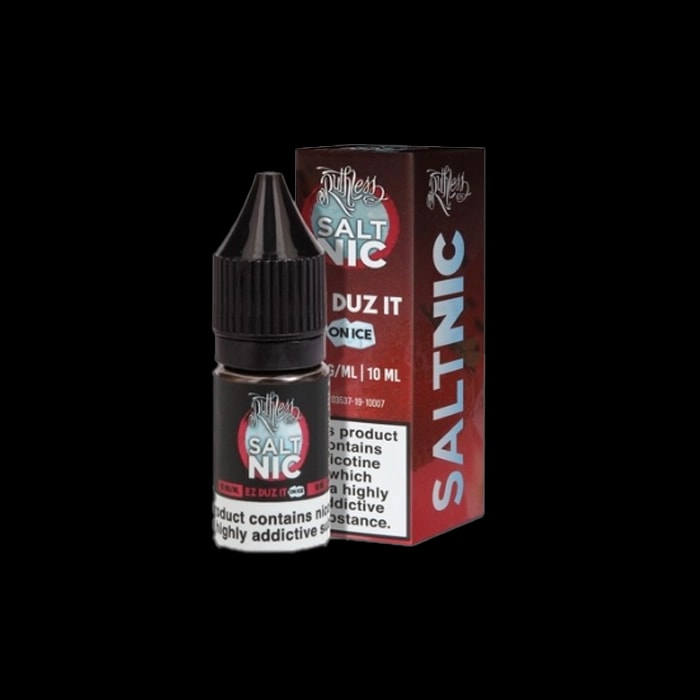 Ez Duz It On Ice by Ruthless–10ml Nic Salt E-liquid