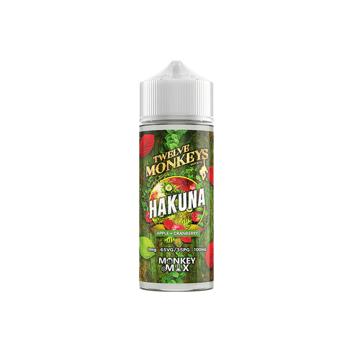 Hakuna by Twelve Monkeys - 100ml Shortfill E-liquid - E-Liquids