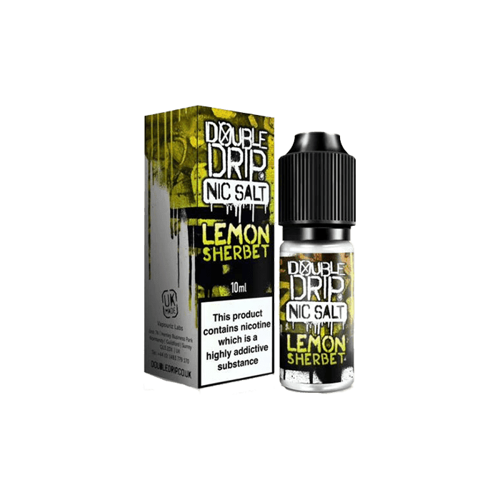 Lemon Sherbet by Double Drip –10ml Nic Salt E-liquid