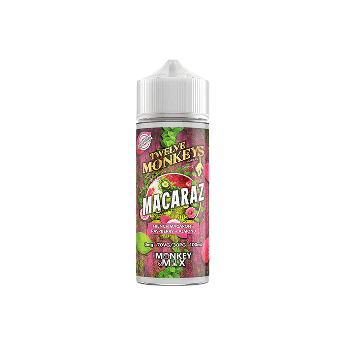 Macaraz by Twelve Monkeys - 100ml Shortfill E-liquid