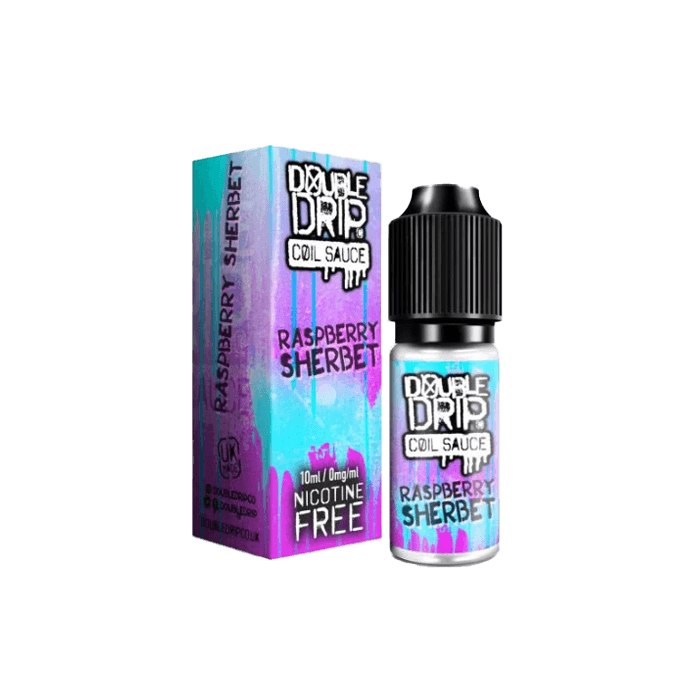 Raspberry Sherbet by Double Drip 10ml E-liquid - 10ml E-Liquid